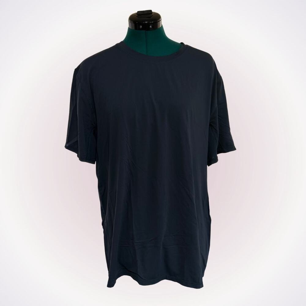 Fit2Run Navy Blue Performance Tee | Sz L